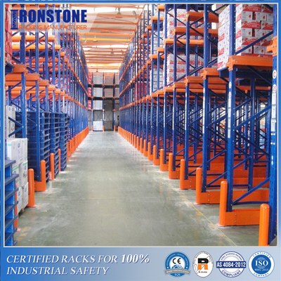 Drive Tahan Lama Di Rak Pallet Dengan Menyimpan Produk Homogen