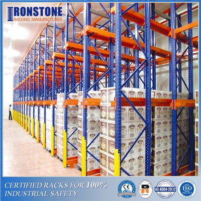 Drive Tahan Lama Di Rak Pallet Dengan Menyimpan Produk Homogen