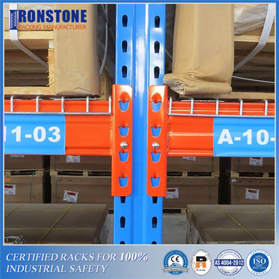 Euro 50mm Pitch Warehouse Palet Rack Sistem