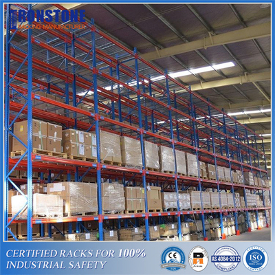 Euro 50mm Pitch Warehouse Palet Rack Sistem