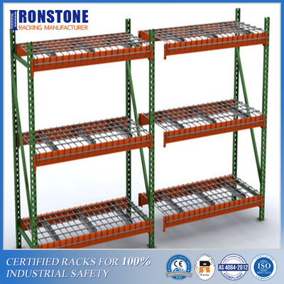 Welded Waterfall Galvanized Finishing Metal Wire Mesh Deck Untuk Rak Pallet