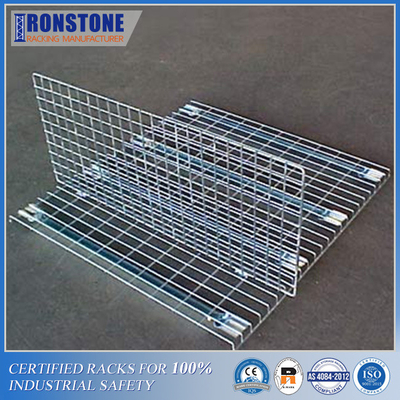Dek wire mesh dilas baja galvanis untuk rak palet