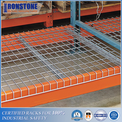 Dek Kawat Galvanis Tahan Lama Untuk Sistem Racking Pallet Tugas Berat