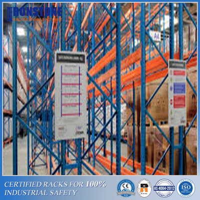 Back To Back Double Deep Pallet Rack Dengan Pemeliharaan Rendah