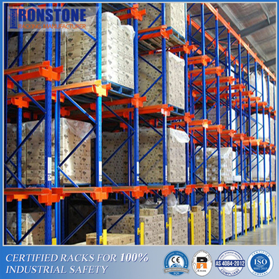 FIFO High Density Drive Gudang Nyaman dan Sederhana Dalam Sistem Rak Pallet
