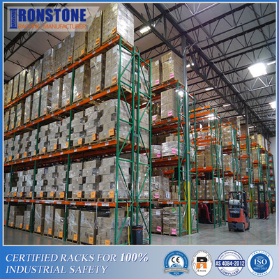 Self-Locking Teardrop Pallet Rack Step Beam