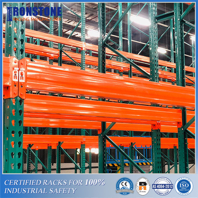 Teardrop Warehouse Palet Racks cocok untuk 40 &quot;x48&quot; palet standar AS