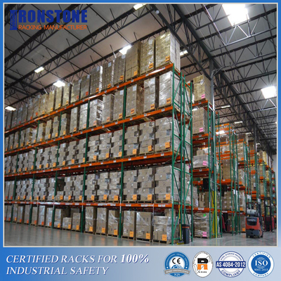 Sistem Racking Teardrop Pallet Sangat Selektif Untuk Tingkat Turnover Tinggi