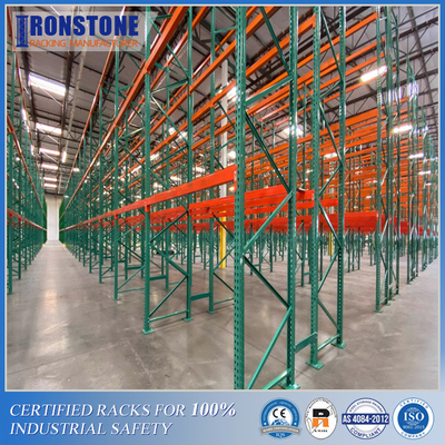 Instalasi Nyaman Sistem Racking Teardrop Pallet Untuk Penyimpanan Gudang
