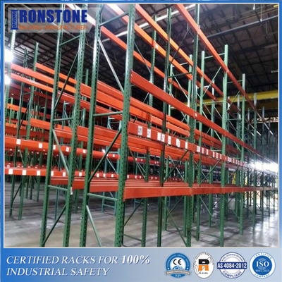 Self-Locking Teardrop Pallet Rack Step Beam