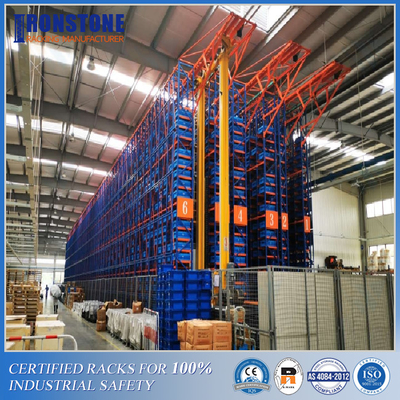 Sistem Racking ASRS Powder Coated Efisiensi Tinggi Untuk Pusat Logistik Dengan Harga Murah