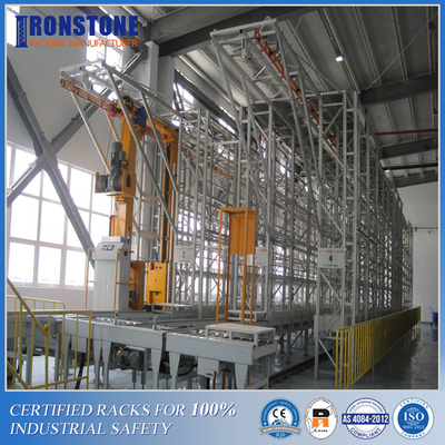 Sistem Racking ASRS Powder Coated Efisiensi Tinggi Untuk Pusat Logistik Dengan Harga Murah