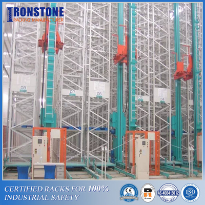 Sistem Racking ASRS Powder Coated Efisiensi Tinggi Untuk Pusat Logistik Dengan Harga Murah