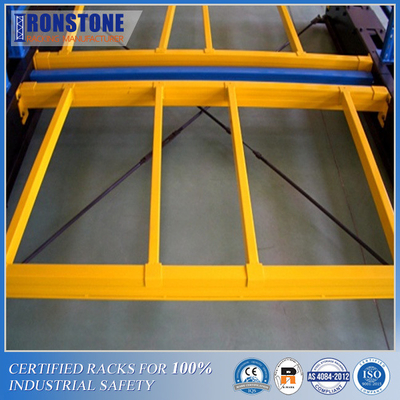 Heavy Duty Racking System Steel Pallet Crossbar Untuk Dukungan yang Diperkuat Industri