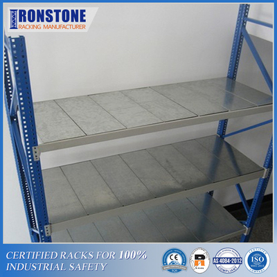 Panel Baja Padat Aksesoris Sistem Penyimpanan Pallet Racking Industri