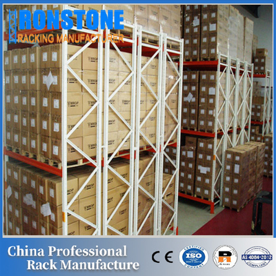 LIFO Inventory Double Deep Unperishable Metal Pallet Storage Rack