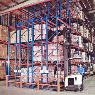 Rak Pallet Ganda Dalam Tahan Lama Untuk Penyimpanan Industri Kepadatan Tinggi