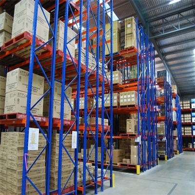 Rak Pallet Ganda Dalam Tahan Lama Untuk Penyimpanan Industri Kepadatan Tinggi