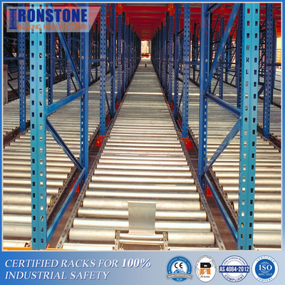 Racking Aliran Karton Efisien Tinggi Dengan Rotasi Inventaris Berkelanjutan