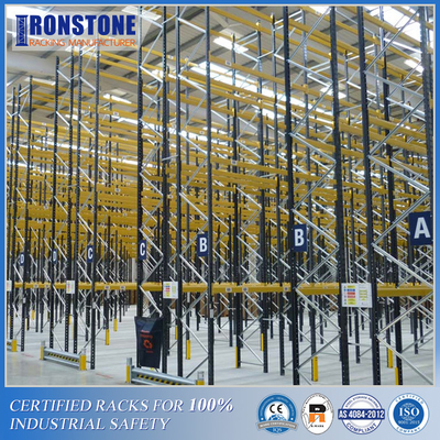 Hot Sale Industri Sistem Racking Lorong Sangat Sempit untuk Kargo Gudang