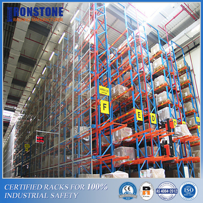 ODM & OEM Mendukung Sistem Racking Pallet Lorong Sangat Sempit untuk Produk Jumlah Besar
