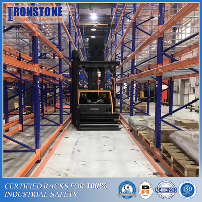 Sistem Rak Pallet Lorong Sangat Sempit Industri ODM
