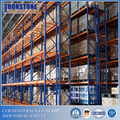 Sistem Racking Pallet VNA Ringkas Dengan Pemanfaatan Area Kubik Yang Sangat Baik