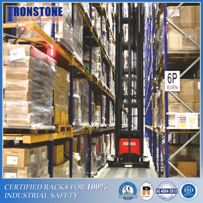 Sistem Racking Pallet VNA Ringkas Dengan Pemanfaatan Area Kubik Yang Sangat Baik