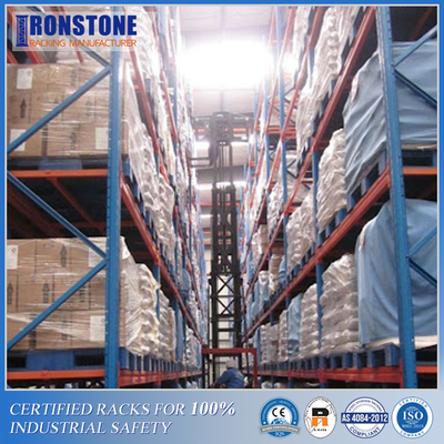 Sistem Rak Pallet Heavy Duty Very Narrow Aisle (VNA) Untuk Penyimpanan Otomotif