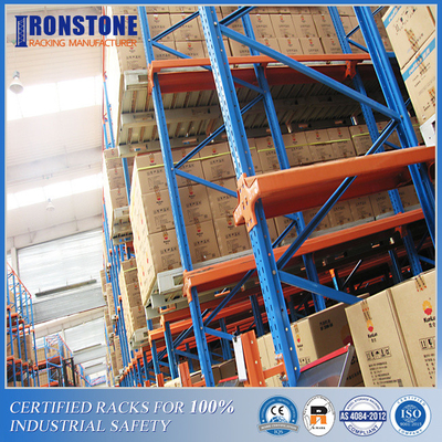 Sistem Racking Pallet Drive-in Baja Canai Dingin untuk Solusi Penyimpanan Ringkas