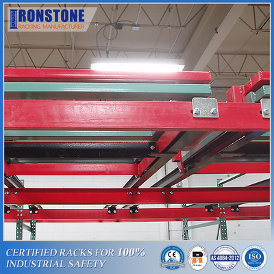 Sistem Racking Push Back Gravitasi Canggih Dengan Produktivitas Yang Sangat Baik