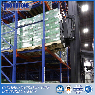 LIFO Gravity Push Back Racking System Dengan Waktu Pemetikan Rendah