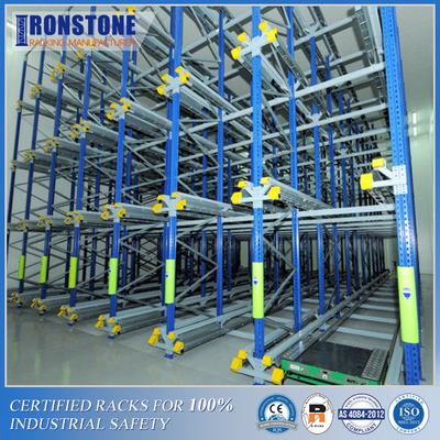 Wireless Remote Control Warehouse Radio Shuttle Racking Dengan High-Density Storage