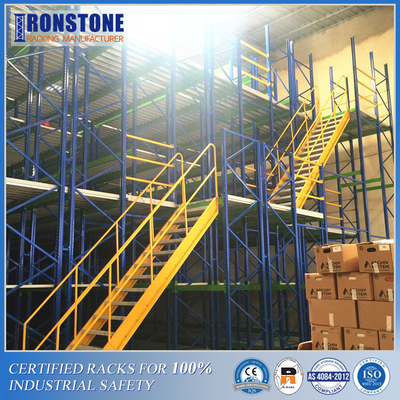 Multi-level Storage &amp; Hand Picking Rack Dukungan Mezzanine