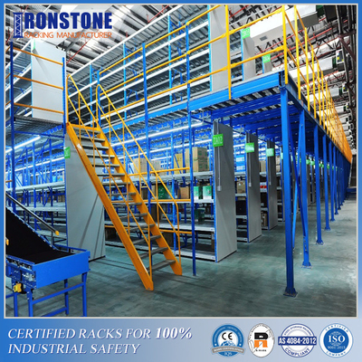 Multi-level Storage &amp; Hand Picking Rack Dukungan Mezzanine