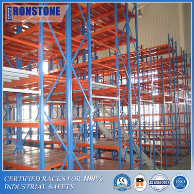 Sistem penyimpanan mezzanine multi-layer untuk penggunaan ruang yang tinggi