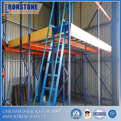 Sistem penyimpanan mezzanine industri multi-tier
