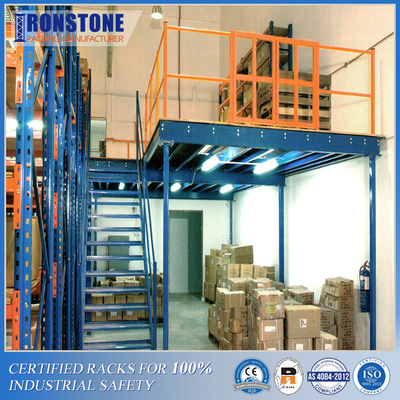 Mezzanine Mezzanine industri yang didukung rak
