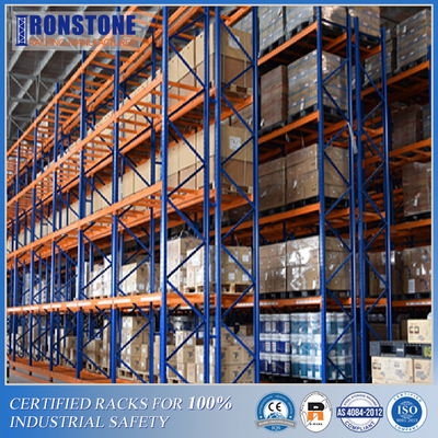 Sistem Racking Pallet Lorong Sangat Sempit yang Hemat Biaya untuk Menghemat Ruang