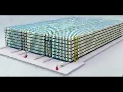 Sistem Rak Pallet ASRS Manufaktur berteknologi tinggi untuk Manajemen Stok yang Lebih Baik